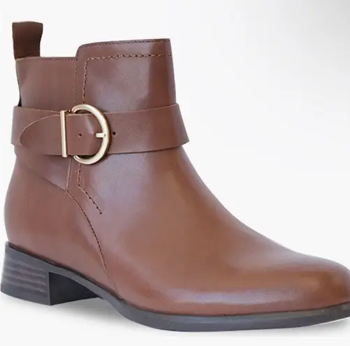 Munro Chestnut Ankle Boots, Size 11.5 New in Box