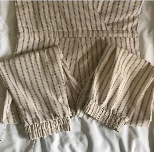 Anthropologie Linen Jumpsuit - Image 5