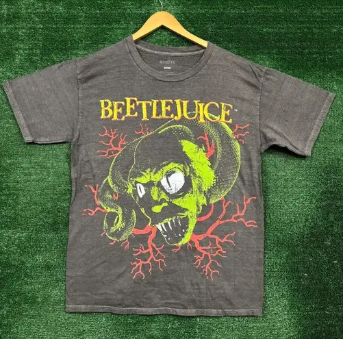 Tim Burton's Beetlejuice The Ghost With The Most Snake T-Shirt Size Large
