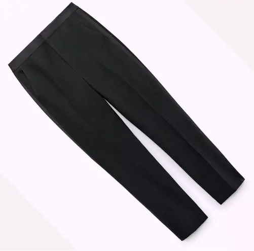 ZARA  MID-WAIST SKINNY TUXEDO TROUSERS PANT BLACK NEW