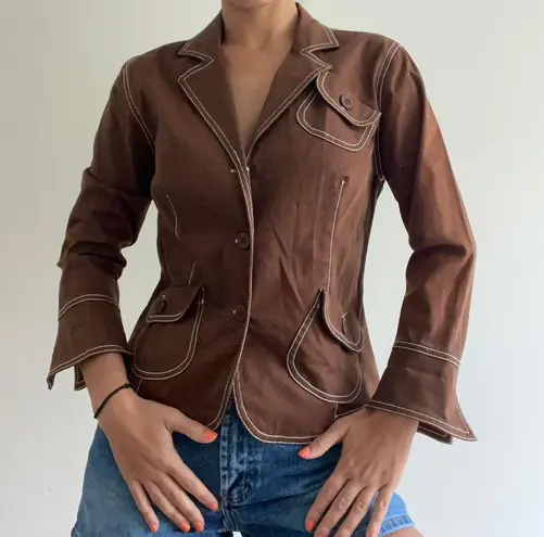 Chocolate Brown Light Jacket