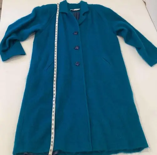 Don Elliot Vintage Women’s Oversized Coat Wool Blend Lined Button Down EUC Sz 2X