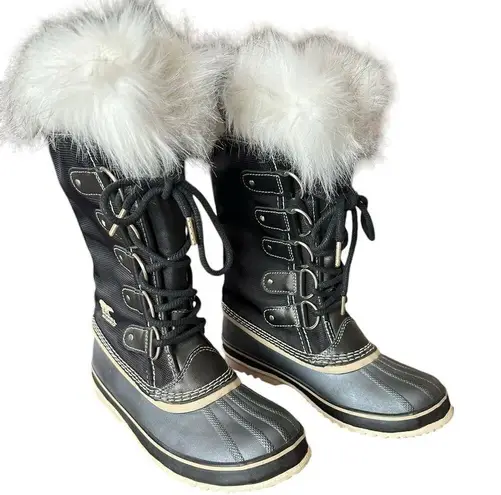 Sorel  Joan of Arctic X Celebration Boots, Winter Outerwear Womens Sz 8 Black