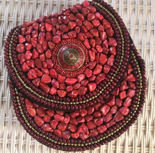 Handmade Red Jasper Purse Multiple