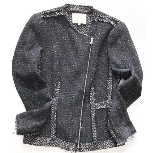 Rebecca Taylor structure tweed blazer Sz 2