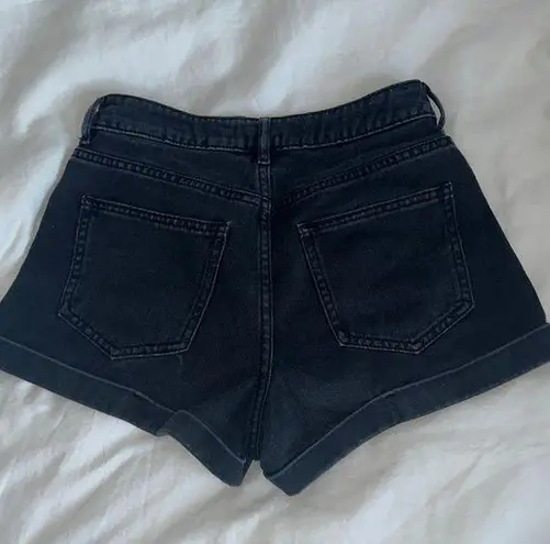 PacSun Black pac sun mom shorts