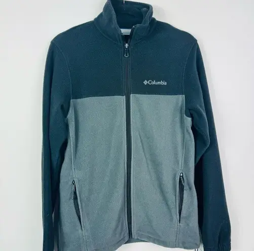 Columbia  Women's Full Zip Fleece Jacket Black/Gray Size‎ Small