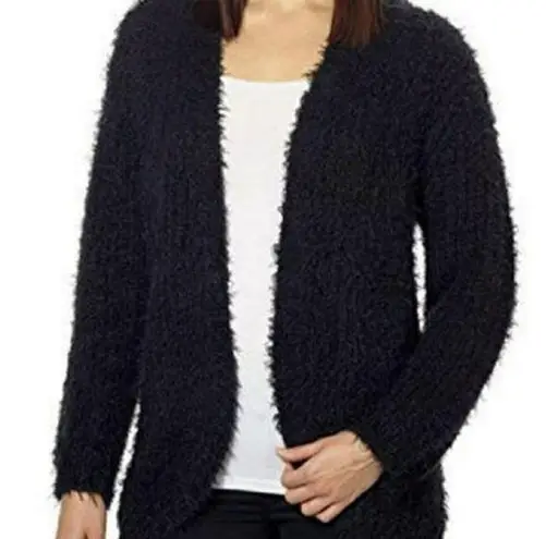 Kensie  eyelash open front cardigan size medium