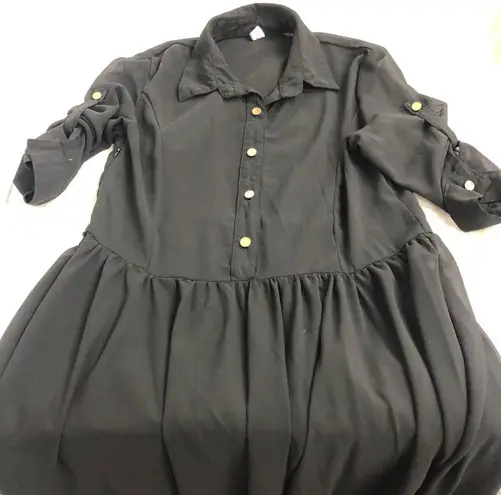 Yishiqi Women’s long black see