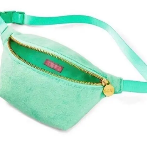 Stoney Clover Lane Green Terry Cloth Fanny Pack
