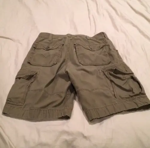 Levi's Mens Levi’s Tan Cargo Shorts Size 32