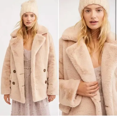 Free People Kate Faux Fur Coat