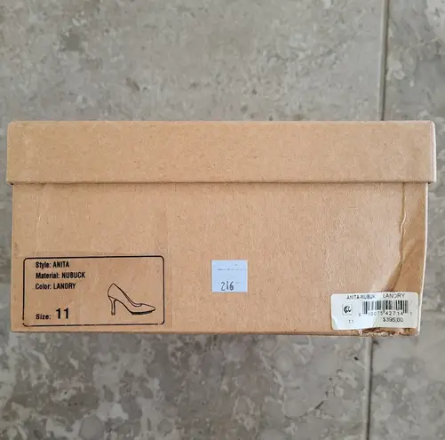 Salone Monet Anita Pump Women’s Leather Dressy Pumps, Size 11 New in Box $395 Brown