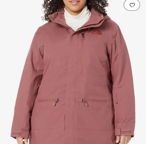 The North Face  Plus Size Gatekeeper Jacket Waterproof Helmet Compatible Hood NEW - Image 1