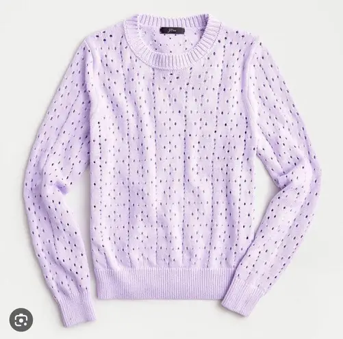 J.Crew Point Sur Lavender Sweater 