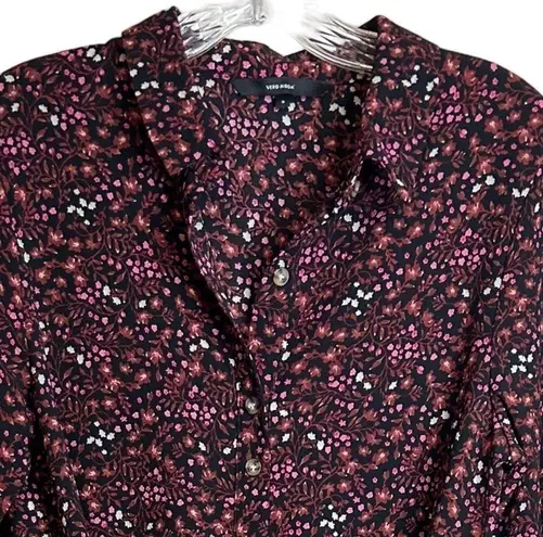 VERO MODA Ditsy Floral MIDI Dress Size Small