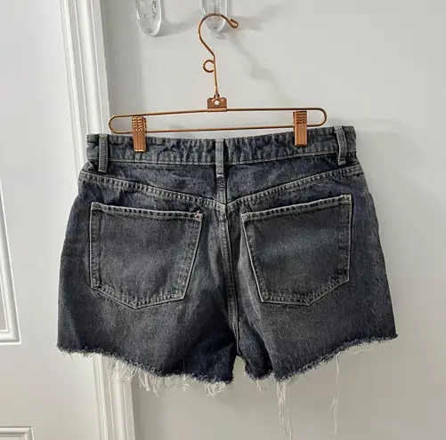 ZARA high waisted denim shorts