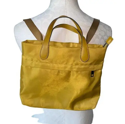 A New Day  Mini Square Convertible Backpack Crossbody Adjustable strap Yellow