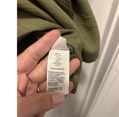 Caralyn Mirand “The Drop” Raglan sleeve Boho Ruffle Pockets V