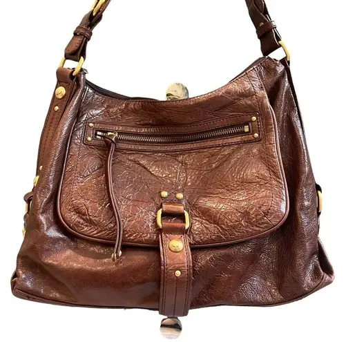 The Sak Leather Hobo Shoulder Bag