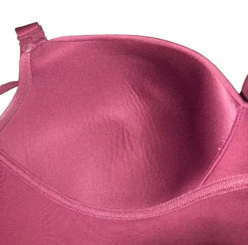 Warners Bra Womens 40D Used Wirefree RM1011 Berry Size undefined