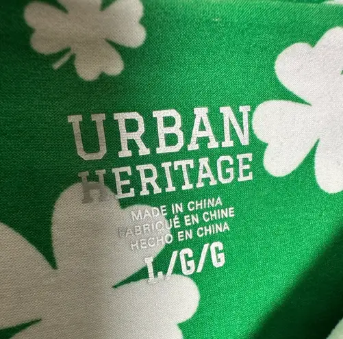 Urban Heritage CLEARANCE! Green Boutique Clover Tube Top Size L NWT