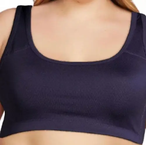 Athletic Works  Women’s Activewear Navy Sports Bra Size XL Extra Large