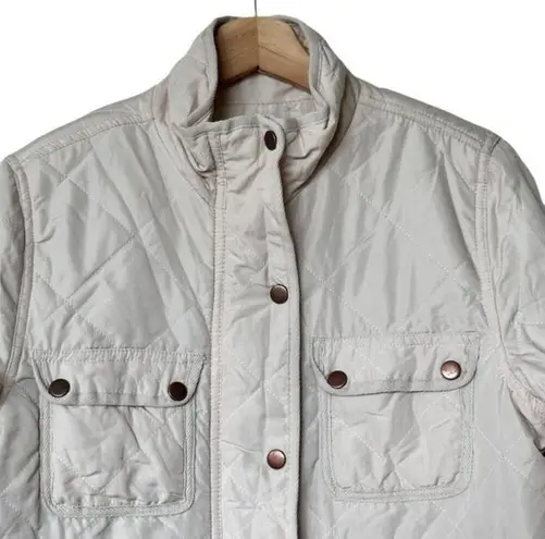 Altar'd State NWT Altar’d State Alpine  Quilted Puffer‎ Comfy Jacket In Champagne Size M