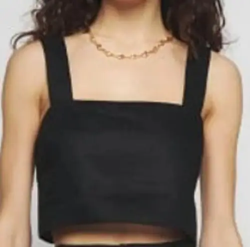 Porridge Squared Loose Crop Top NWOT