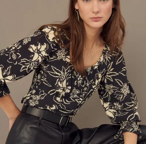 Ba&sh NEW BASH floral blouse