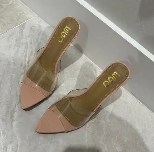 EGO Nude Beige Heels