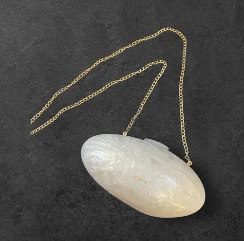 RAMLA Casablanca Ivory / White Convertible Purse Bag New In Box MSRP $290