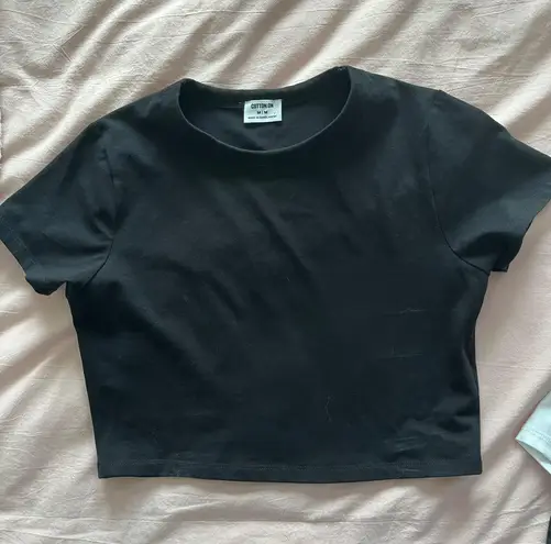 Cotton On Black baby tee