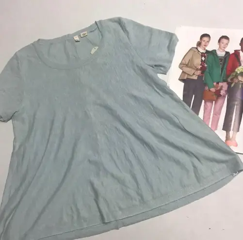 Moth by Anthropology Short Sleeves Floaty Knit Sweater NWT