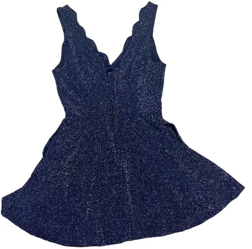 Navy Blue Sparkle Dress size Large