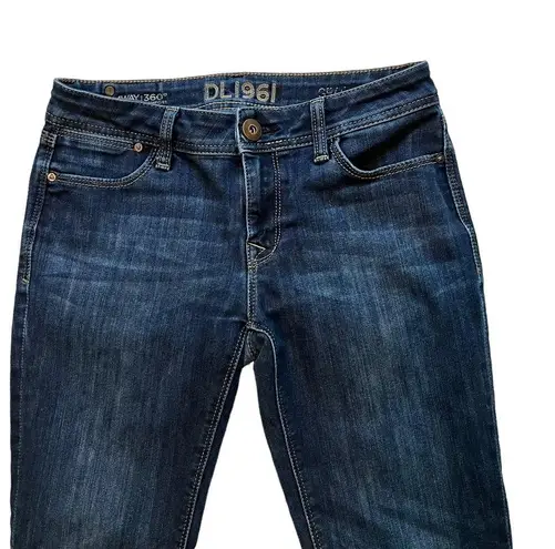 DL 1961 Grace High Rise Straight Axel, Sz 26