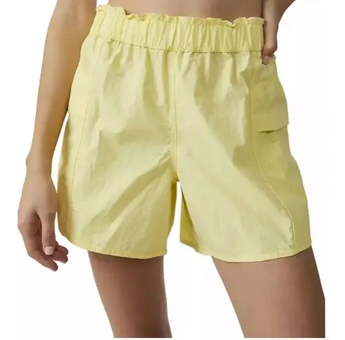 Free People Movement In the Wild Shorts in Glow Yellow