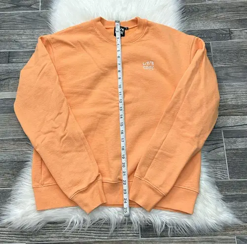 LivinCool Essential Crewneck Sweatshirt Orange