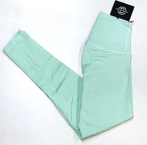 DYI NEW S Signature Tight Jersey Moss Heathered Fresh Mint Legging Workout