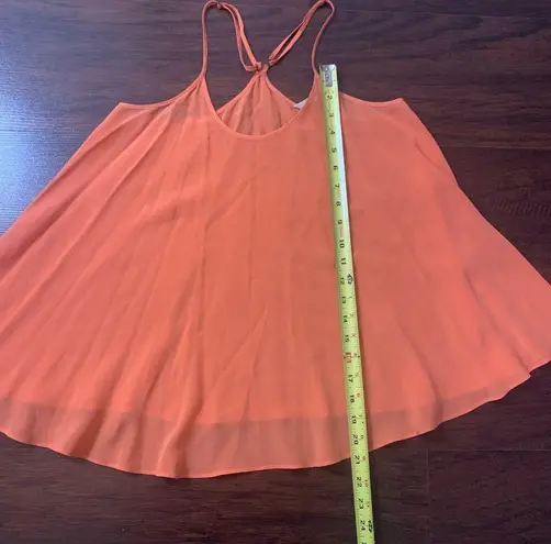 All Saints Spitalfields orange tank top size M
