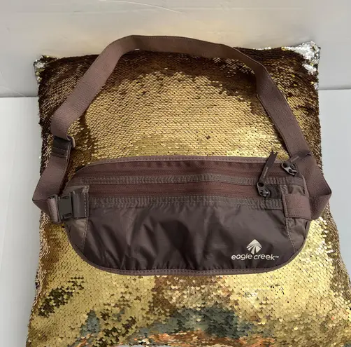 Eagle Creek Undercover Hidden Pocket Travel Money Belt Unisex Brown One Size