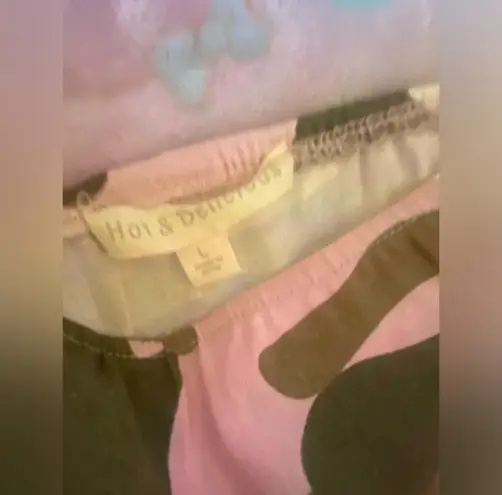 Hot & Delicious boutique pink camouflage wrap around top (NEW) L