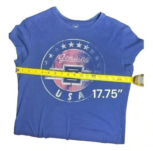 Genuine Chevrolet USA tee, Junior XL (15/17) Blue Size L
