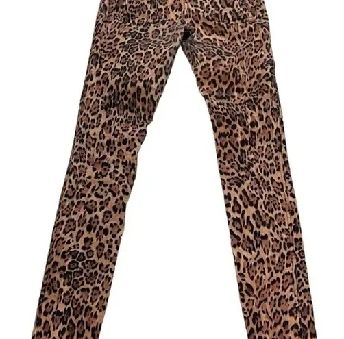 Alice + Olivia  5-Pocket Jeans leopard NWOT