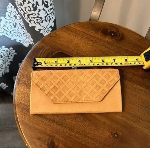 Vintage Princess Gardner Wallet Top Grain Lambskin Light Tan Very Good Condition