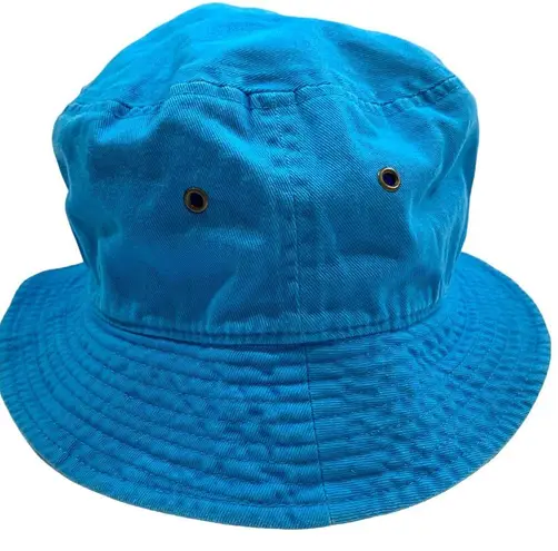 Hand Painted Blue Angel Wings 777 Bucket Hat