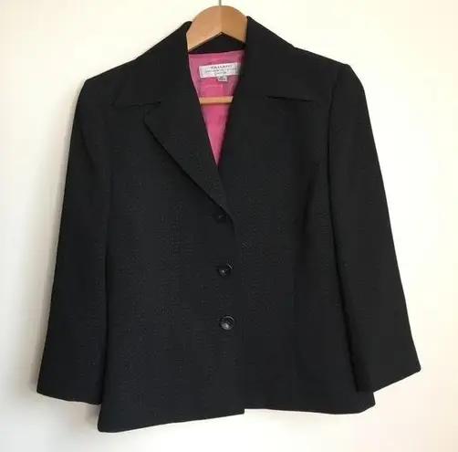 Tahari  3 Button Down Jacket Blazer Womens Size 10 Petite Work Career‎