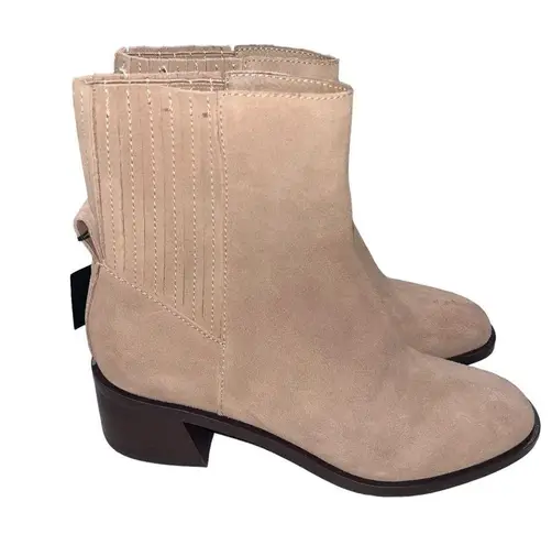 NEW Dolce Vita Tan Suede Linny H2O Boots Booties size 7