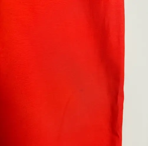 CLEARANCE! Tomato Red Cotton Pants Size 6 EUC