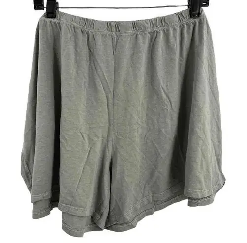 Mate the Label Green Tinsel Organic Cotton Blend Sleep Shorts 3X New